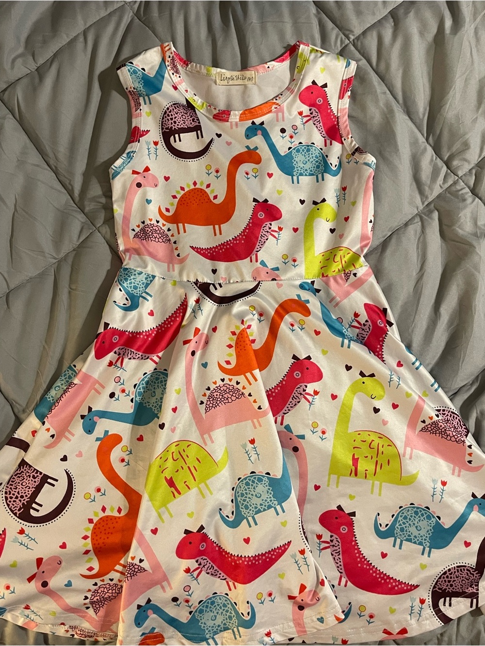 Girl’s Dinosaur Dress